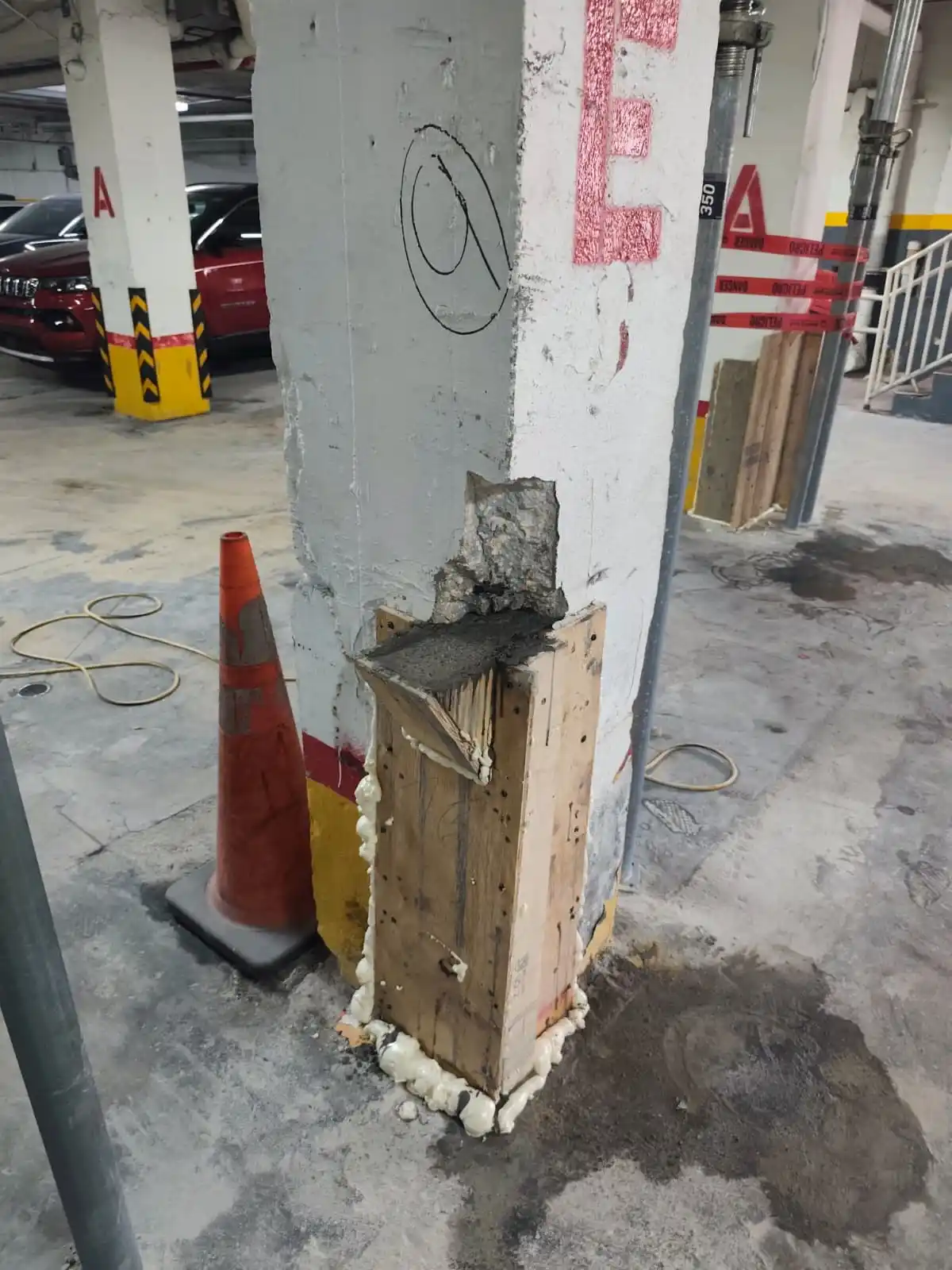 Structural column formwork installation