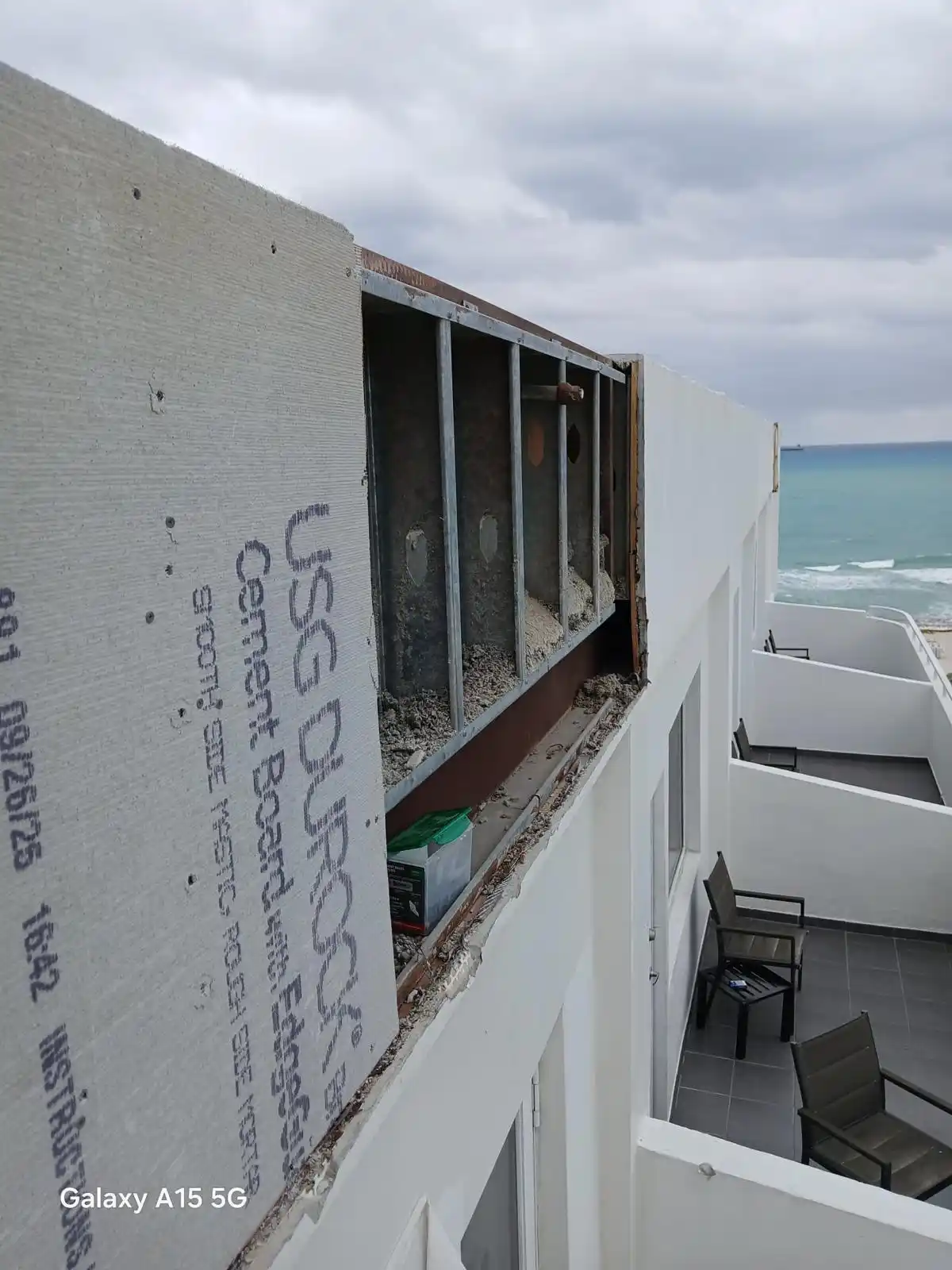 Exterior facade restoration